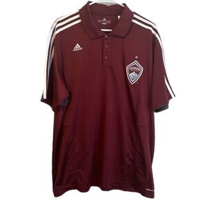 Colorado Rapids Mls Adidas Men’s climacool polo